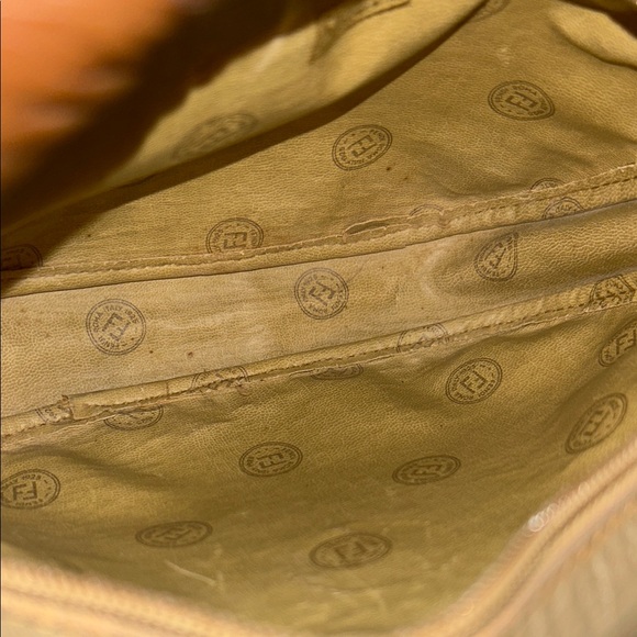 Fendi Tan and Brown Monogram Crossbody /shoulder Bag - Picture 17 of 17